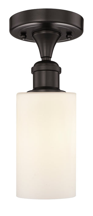 Innovations 616-1F-OB-G801 One Light Semi-Flush Mount, Oil Rubbed Bronze