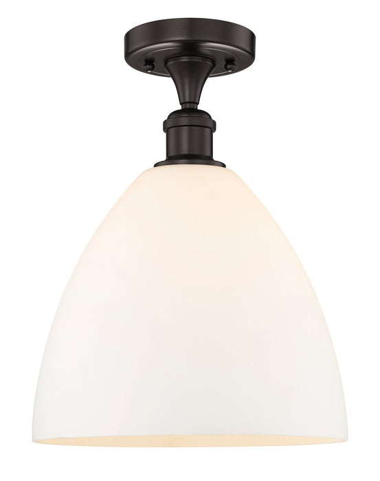 Innovations 616-1F-OB-GBD-121 One Light Semi-Flush Mount, Oil Rubbed Bronze