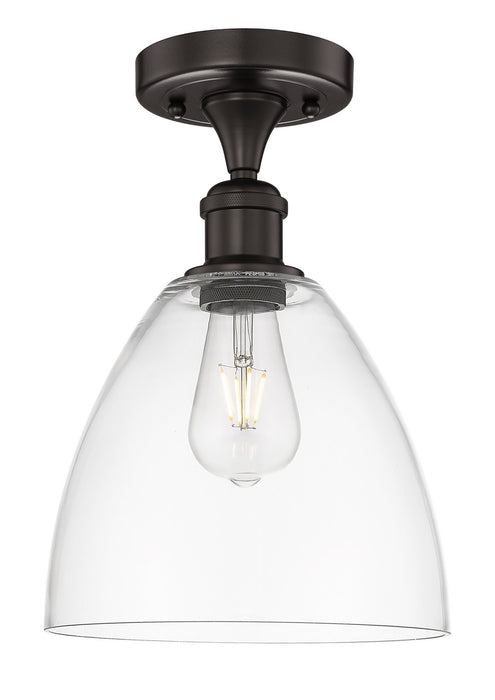 Innovations 616-1F-OB-GBD-92 One Light Semi-Flush Mount, Oil Rubbed Bronze