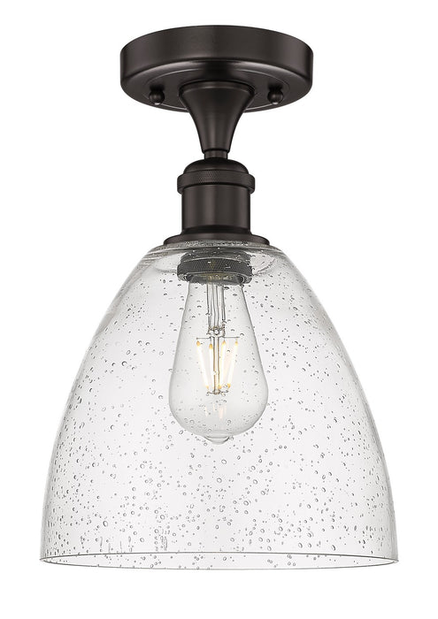 Innovations 616-1F-OB-GBD-94 One Light Semi-Flush Mount, Oil Rubbed Bronze