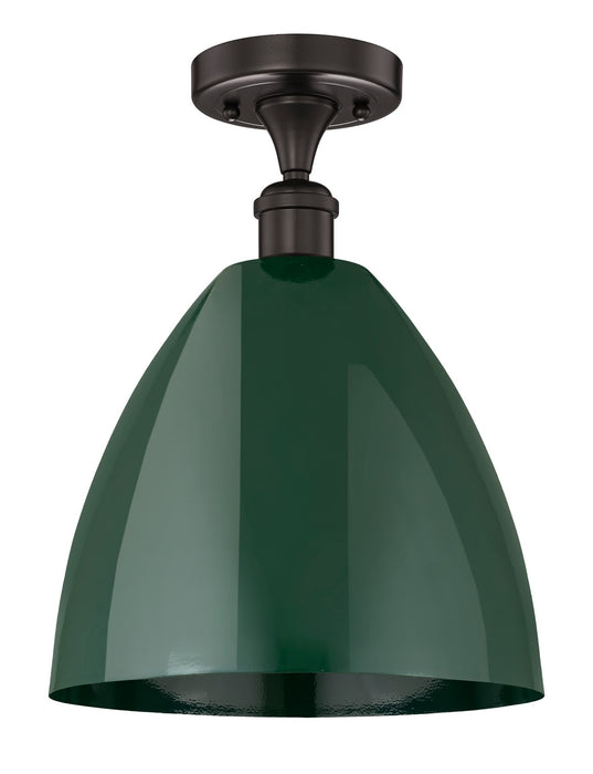 Innovations 616-1F-OB-MBD-12-GR One Light Semi-Flush Mount, Oil Rubbed Bronze