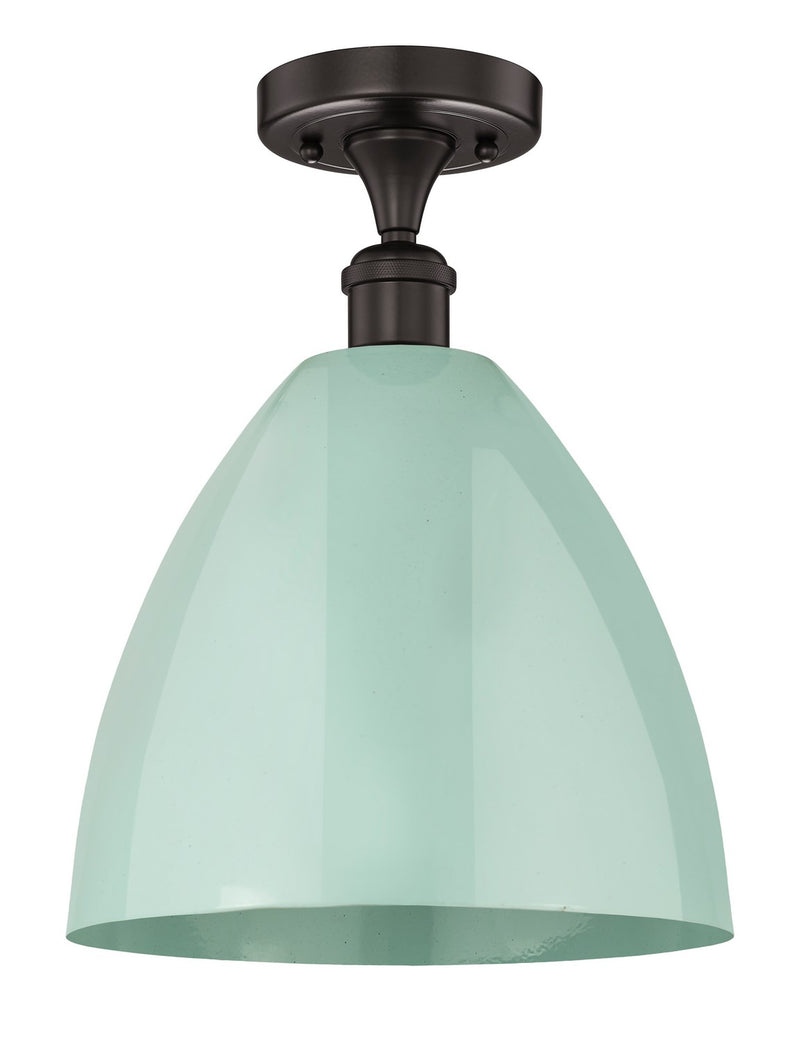 Innovations 616-1F-OB-MBD-12-SF One Light Semi-Flush Mount, Oil Rubbed Bronze