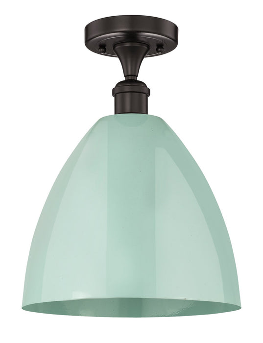 Innovations 616-1F-OB-MBD-12-SF One Light Semi-Flush Mount, Oil Rubbed Bronze