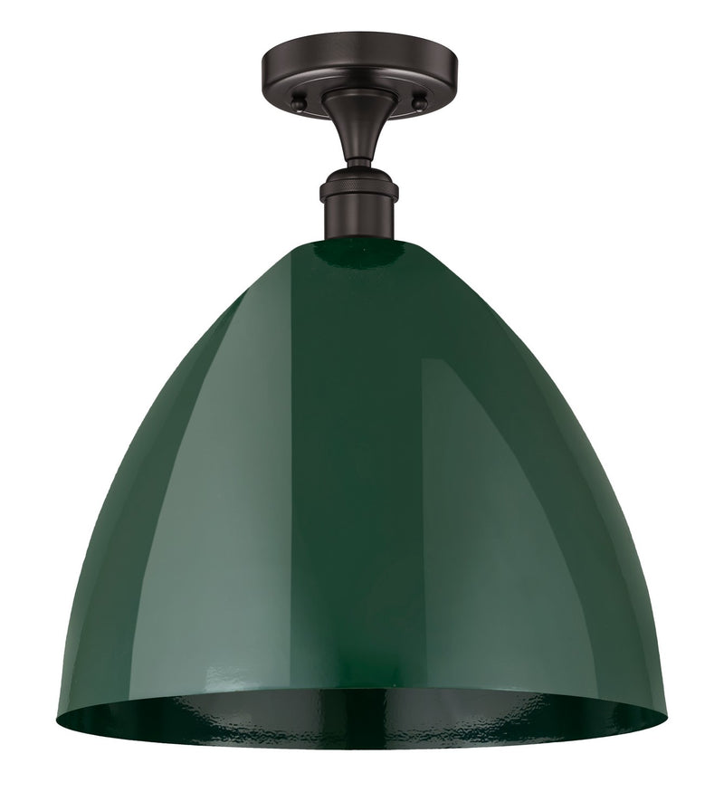 Innovations 616-1F-OB-MBD-16-GR One Light Semi-Flush Mount, Oil Rubbed Bronze