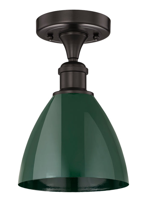 Innovations 616-1F-OB-MBD-75-GR One Light Semi-Flush Mount, Oil Rubbed Bronze
