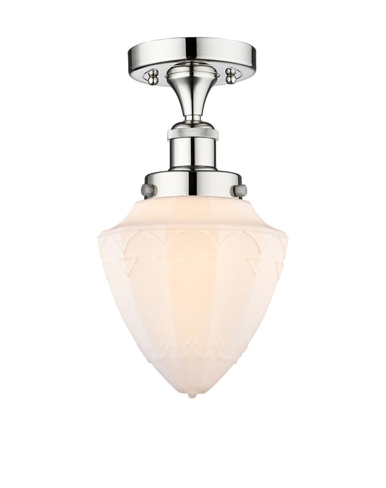 Innovations 616-1F-PC-G661-7 LED Semi-Flush Mount, Polished Chrome