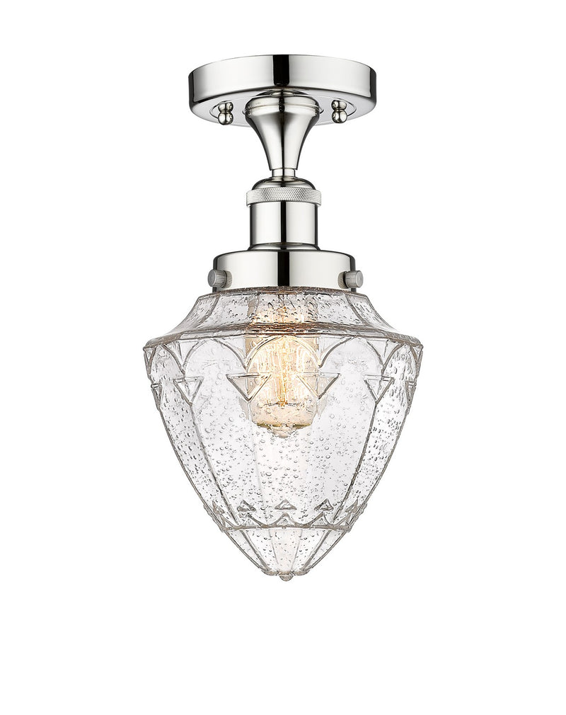 Innovations 616-1F-PC-G664-7 LED Semi-Flush Mount, Polished Chrome