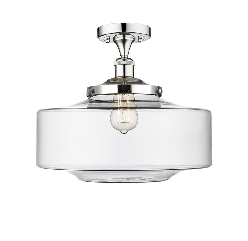 Innovations 616-1F-PC-G692-16 LED Semi-Flush Mount, Polished Chrome