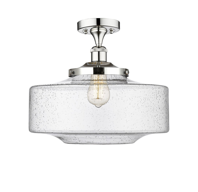 Innovations 616-1F-PC-G694-16 LED Semi-Flush Mount, Polished Chrome