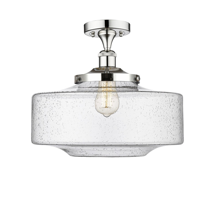 Innovations 616-1F-PC-G694-16 LED Semi-Flush Mount, Polished Chrome