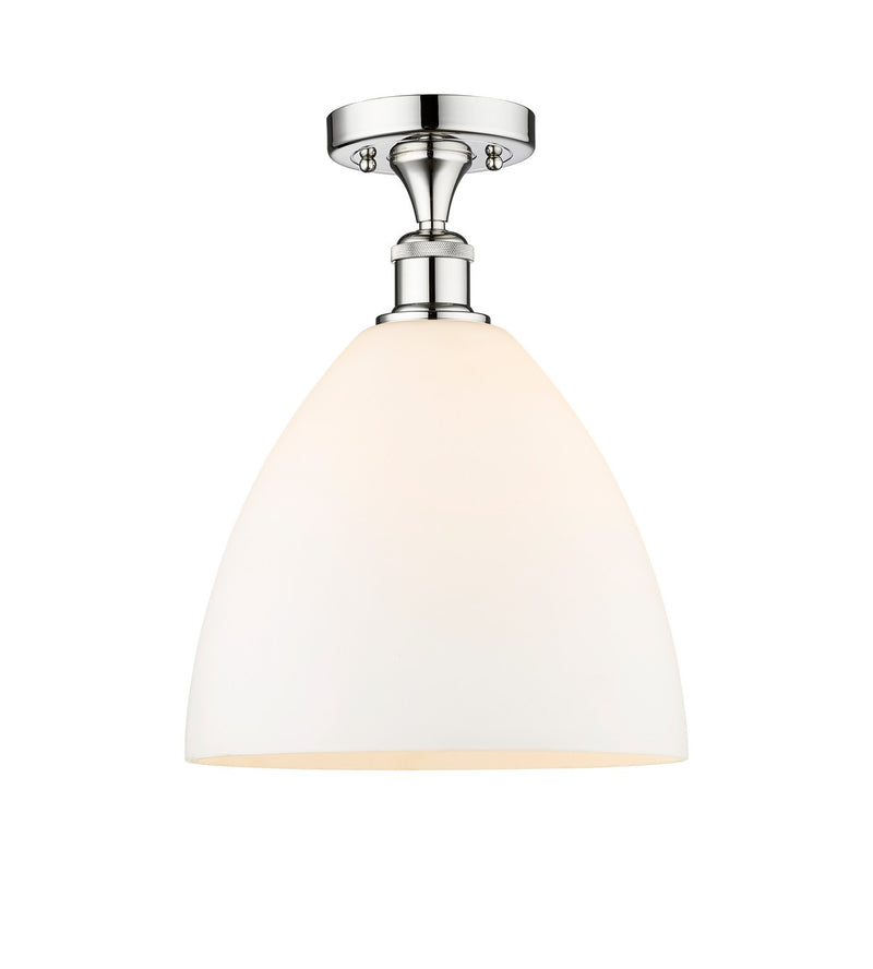 Innovations 616-1F-PC-GBD-121 One Light Semi-Flush Mount, Polished Chrome