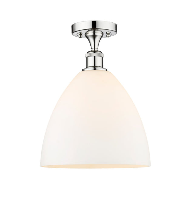 Innovations 616-1F-PC-GBD-121 One Light Semi-Flush Mount, Polished Chrome