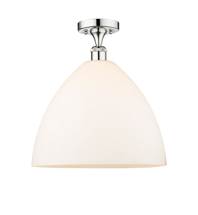 Innovations 616-1F-PC-GBD-161 One Light Semi-Flush Mount, Polished Chrome