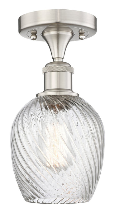 Innovations 616-1F-SN-G292 One Light Flush Mount, Brushed Satin Nickel