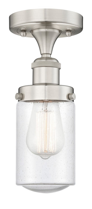 Innovations 616-1F-SN-G314 One Light Semi-Flush Mount, Brushed Satin Nickel