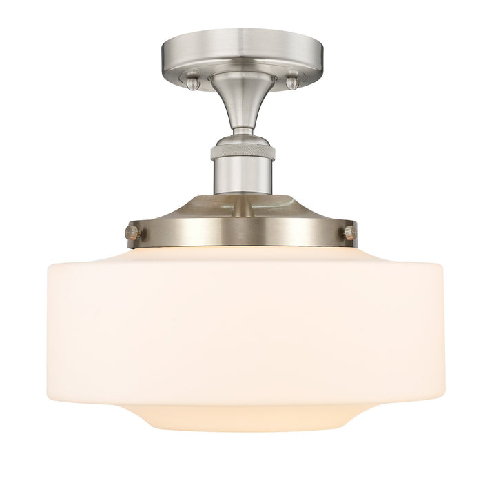 Innovations 616-1F-SN-G691-12 LED Semi-Flush Mount, Brushed Satin Nickel