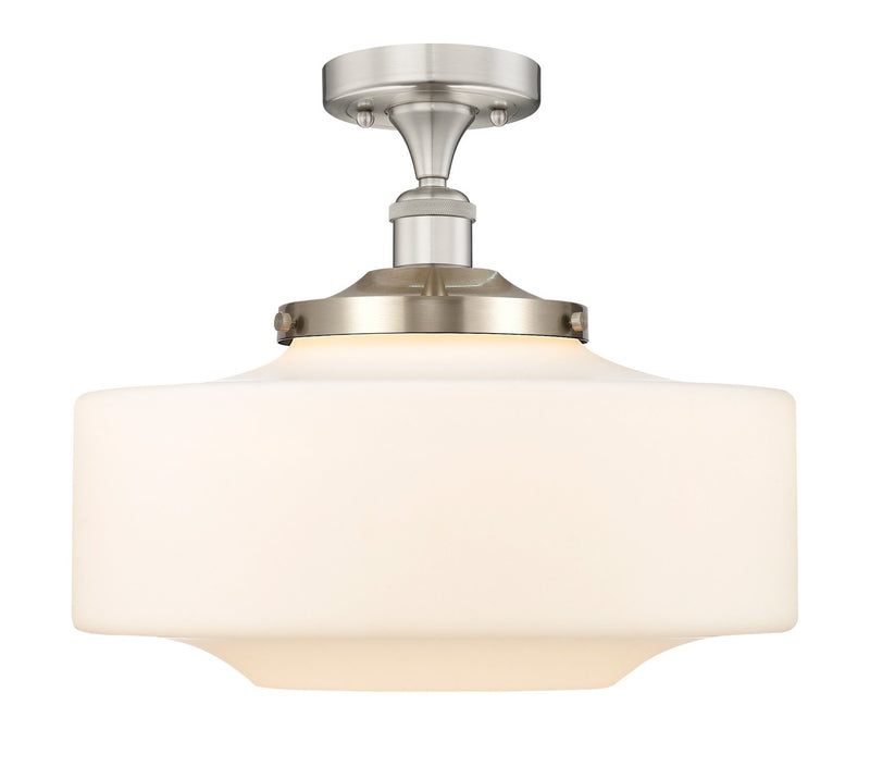 Innovations 616-1F-SN-G691-16 LED Semi-Flush Mount, Brushed Satin Nickel