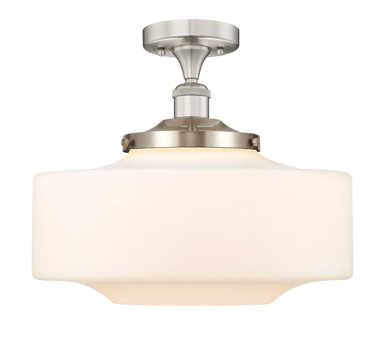 Innovations 616-1F-SN-G691-16 LED Semi-Flush Mount, Brushed Satin Nickel