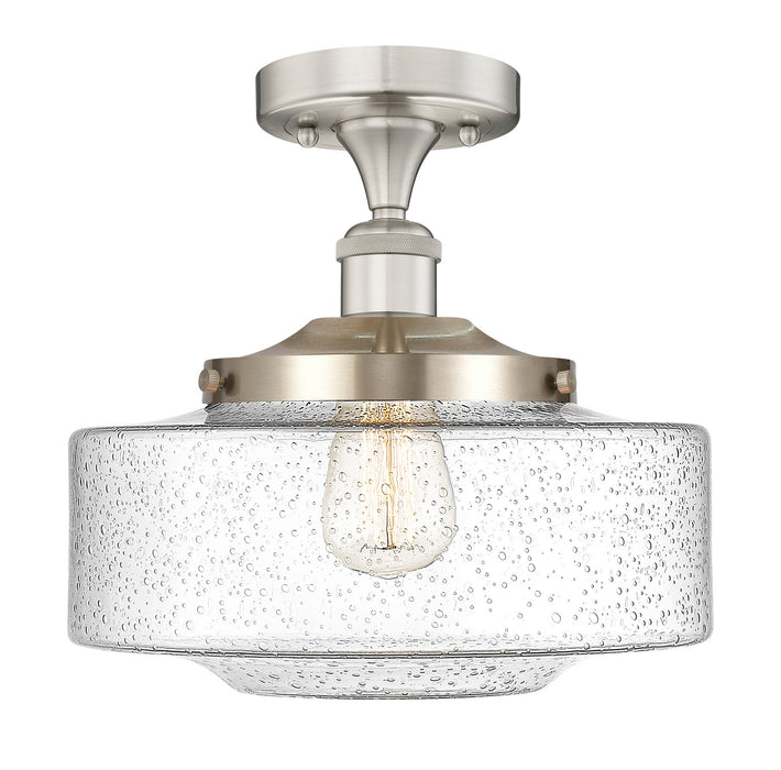 Innovations 616-1F-SN-G694-12 LED Semi-Flush Mount, Brushed Satin Nickel