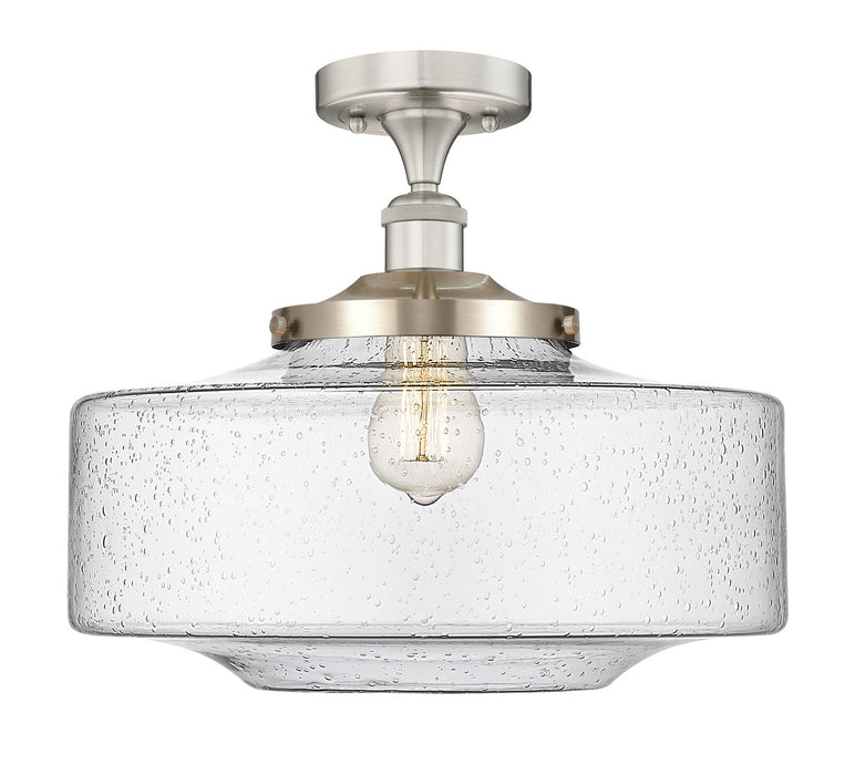 Innovations 616-1F-SN-G694-16 LED Semi-Flush Mount, Brushed Satin Nickel