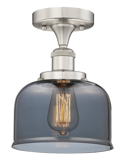 Innovations 616-1F-SN-G73 One Light Semi-Flush Mount, Brushed Satin Nickel