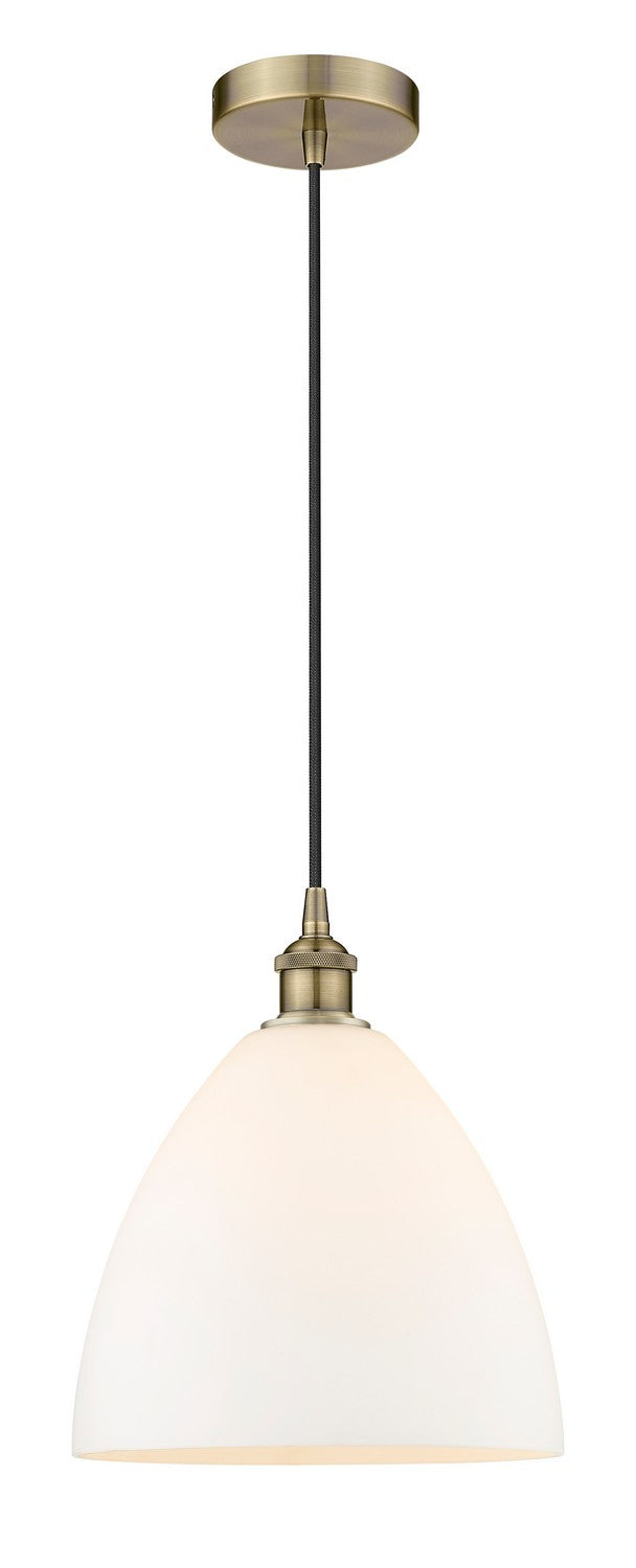 Innovations 616-1P-AB-GBD-121 One Light Mini Pendant, Antique Brass