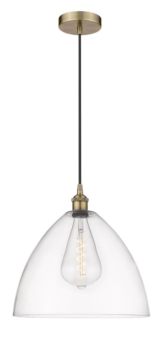 Innovations 616-1P-AB-GBD-162 One Light Pendant, Antique Brass