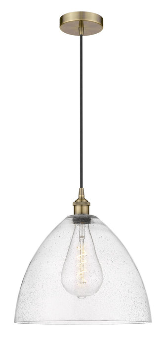 Innovations 616-1P-AB-GBD-164 One Light Pendant, Antique Brass