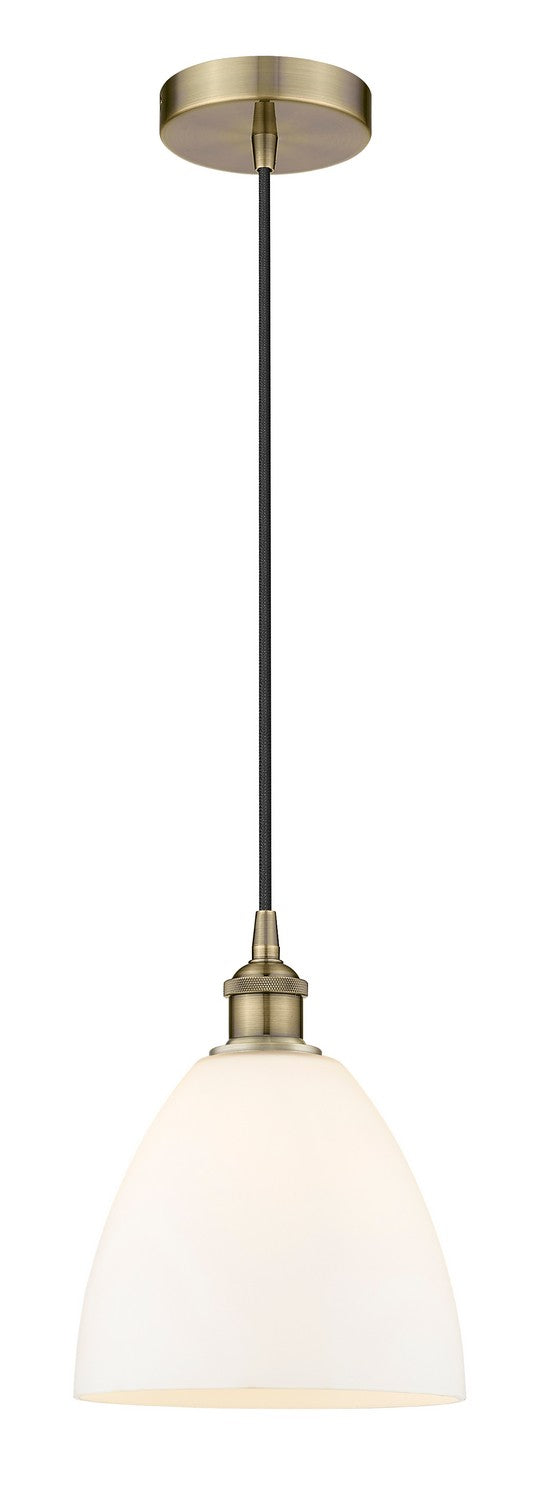 Innovations 616-1P-AB-GBD-91 One Light Mini Pendant, Antique Brass