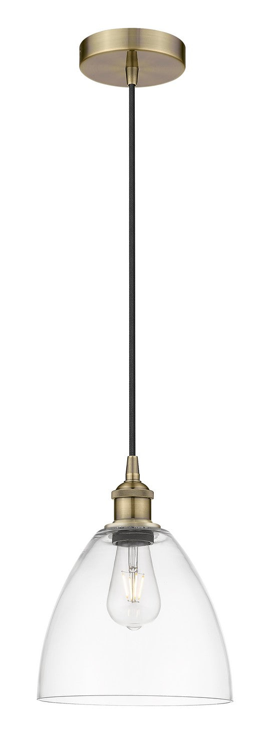 Innovations 616-1P-AB-GBD-92 One Light Mini Pendant, Antique Brass