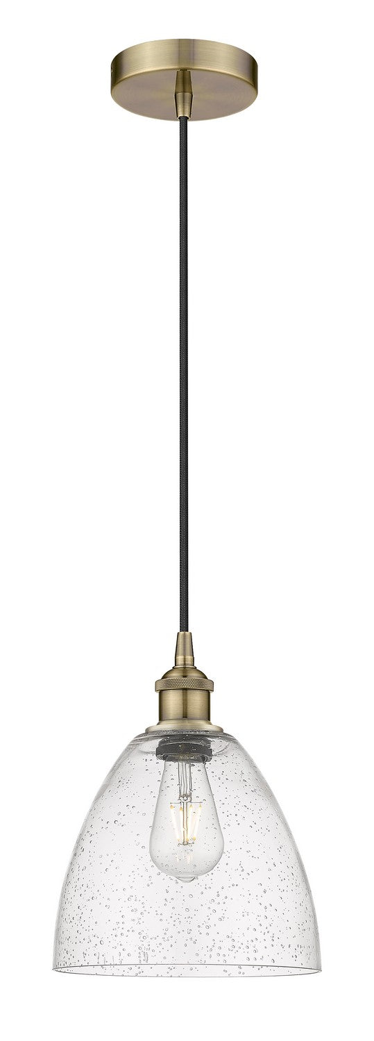 Innovations 616-1P-AB-GBD-94 One Light Mini Pendant, Antique Brass