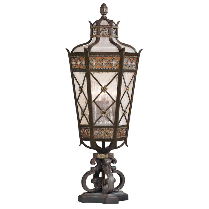 Fine Art 403983ST Five Light Outdoor Pier Mount, Bronze