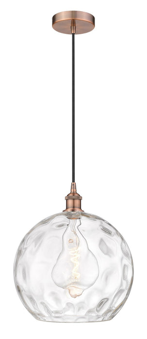 Innovations 616-1P-AC-G1215-14 One Light Pendant, Antique Copper