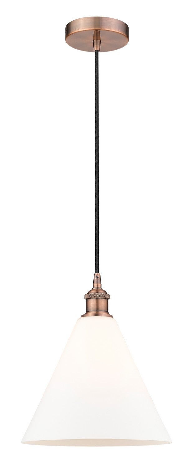 Innovations 616-1P-AC-GBC-121 One Light Mini Pendant, Antique Copper