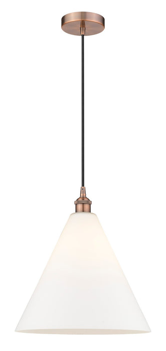 Innovations 616-1P-AC-GBC-161 One Light Pendant, Antique Copper
