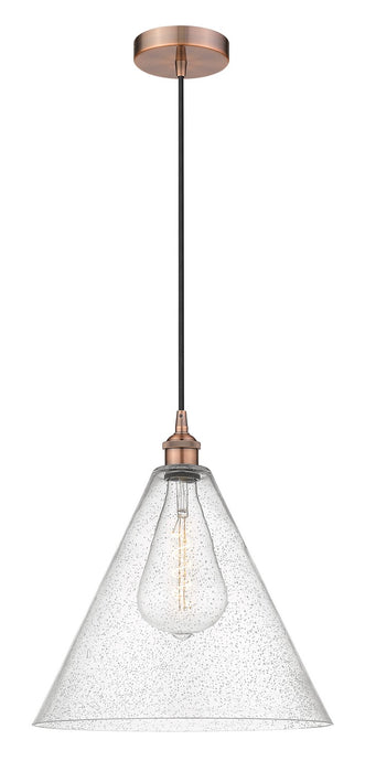 Innovations 616-1P-AC-GBC-164 One Light Pendant, Antique Copper