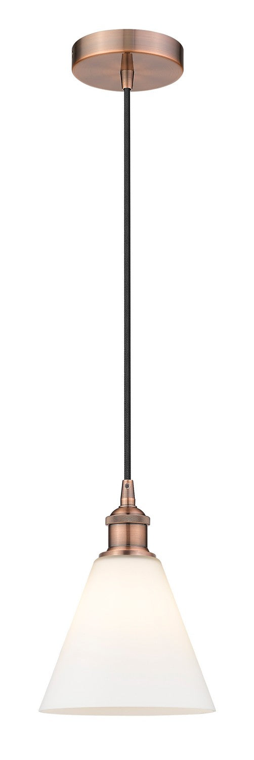 Innovations 616-1P-AC-GBC-81 One Light Mini Pendant, Antique Copper