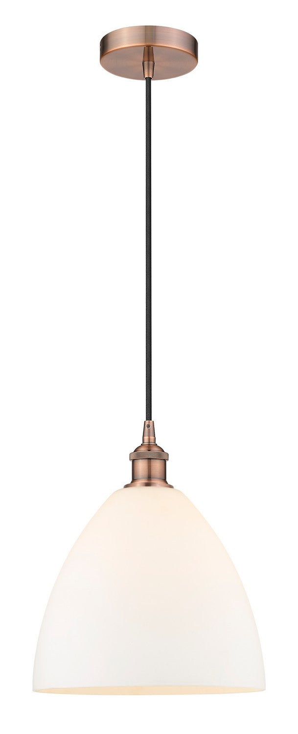 Innovations 616-1P-AC-GBD-121 One Light Mini Pendant, Antique Copper