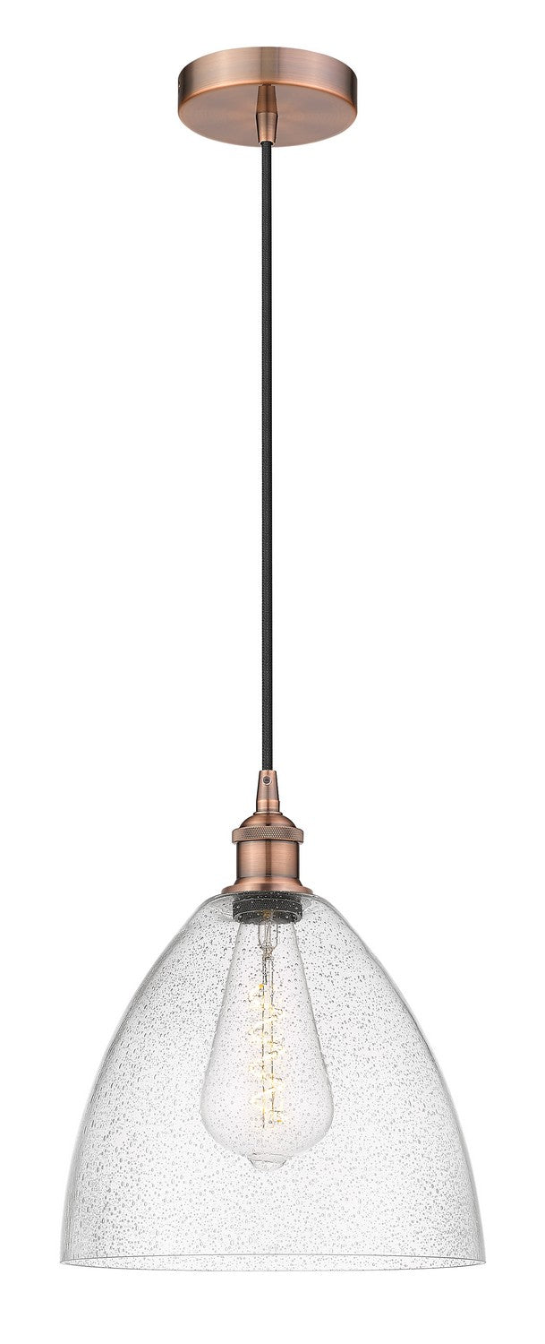 Innovations 616-1P-AC-GBD-124 One Light Mini Pendant, Antique Copper