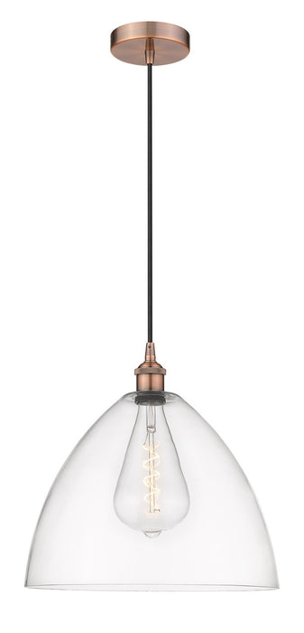 Innovations 616-1P-AC-GBD-162 One Light Pendant, Antique Copper