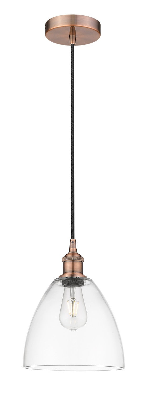 Innovations 616-1P-AC-GBD-92 One Light Mini Pendant, Antique Copper