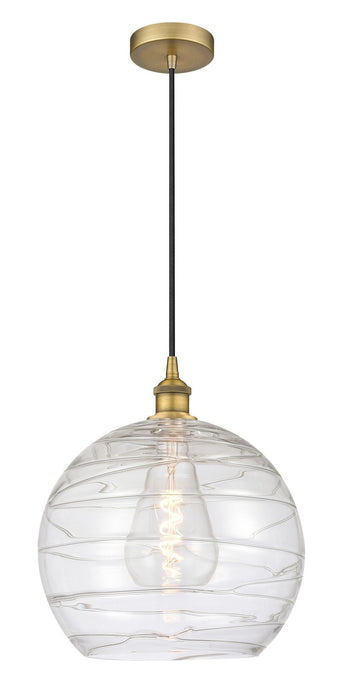 Innovations 616-1P-BB-G1213-14 One Light Pendant, Brushed Brass
