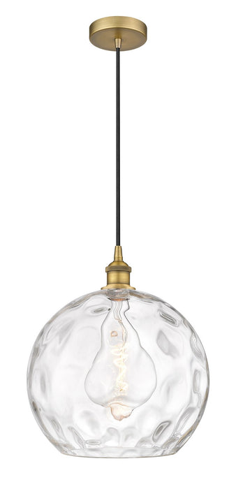 Innovations 616-1P-BB-G1215-14 One Light Pendant, Brushed Brass