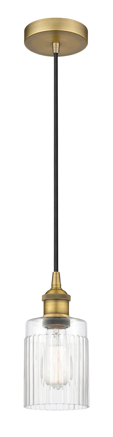 Innovations 616-1P-BB-G342 One Light Mini Pendant, Brushed Brass