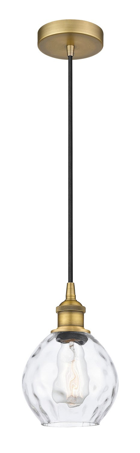 Innovations 616-1P-BB-G362 One Light Mini Pendant, Brushed Brass
