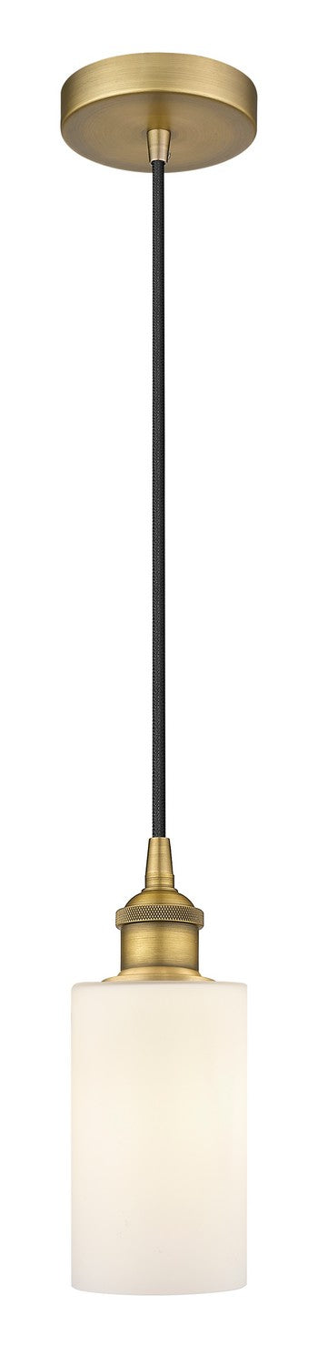 Innovations 616-1P-BB-G801 One Light Mini Pendant, Brushed Brass