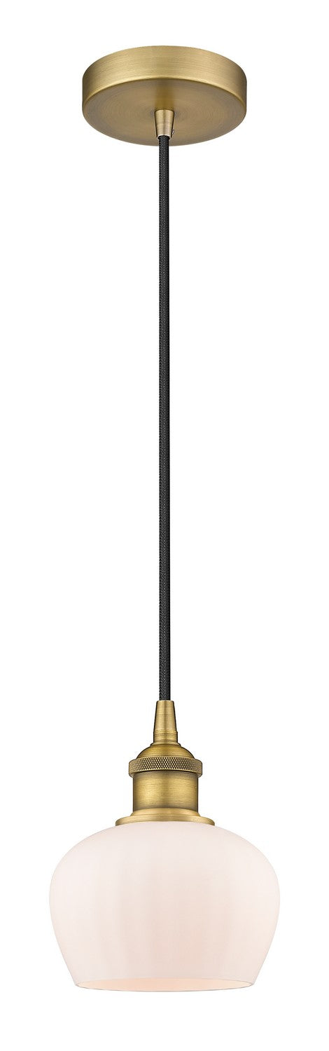 Innovations 616-1P-BB-G91 One Light Mini Pendant, Brushed Brass