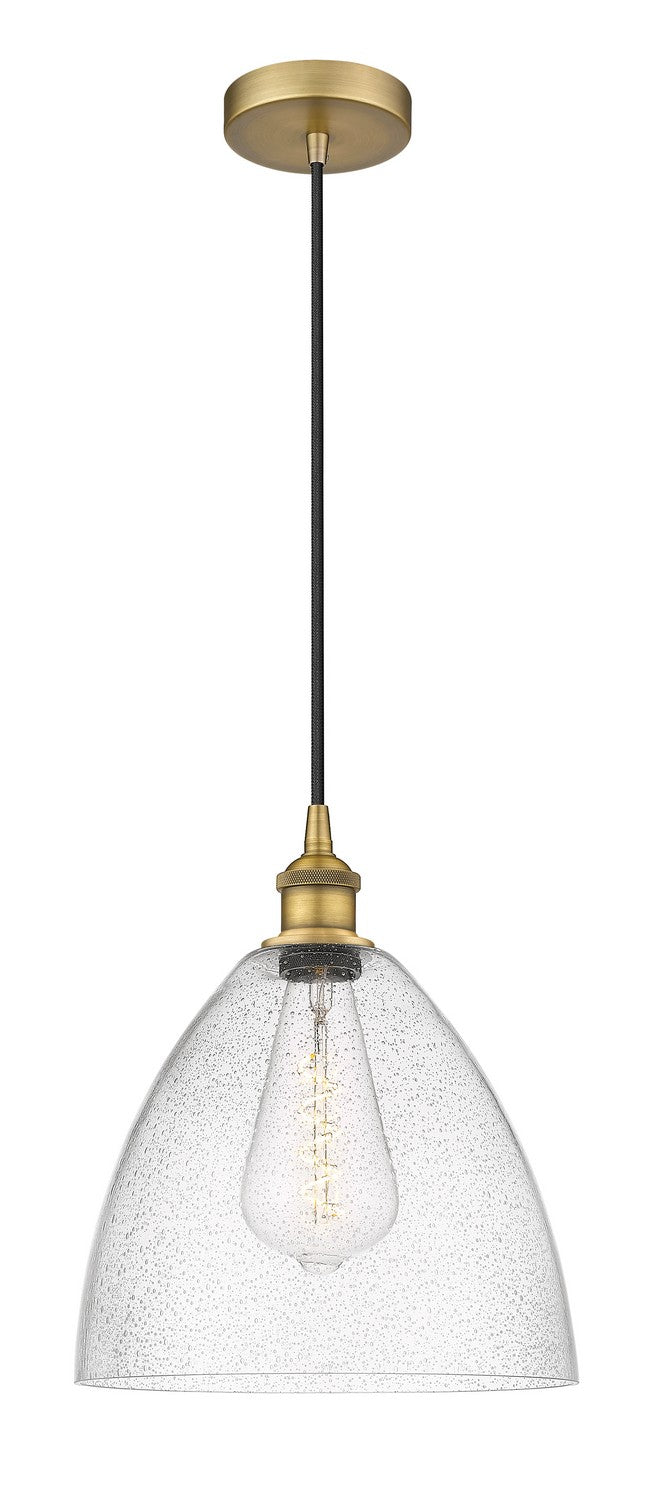 Innovations 616-1P-BB-GBD-124 One Light Mini Pendant, Brushed Brass