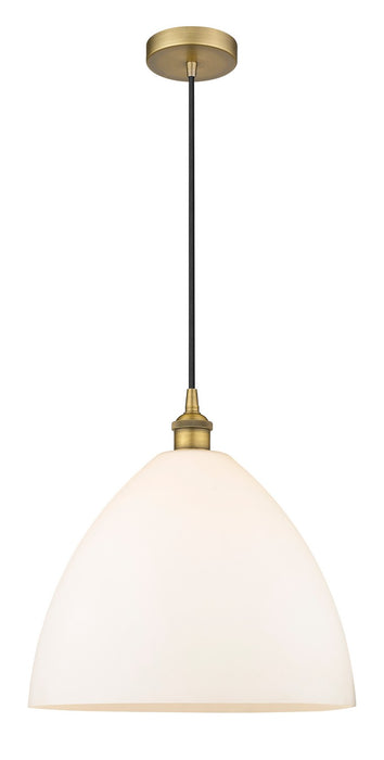Innovations 616-1P-BB-GBD-161 One Light Pendant, Brushed Brass
