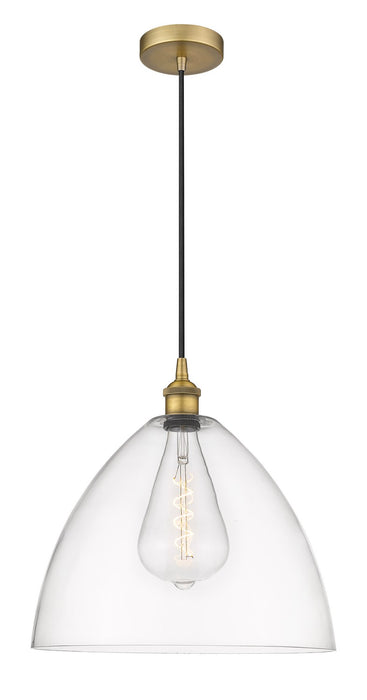 Innovations 616-1P-BB-GBD-162 One Light Pendant, Brushed Brass